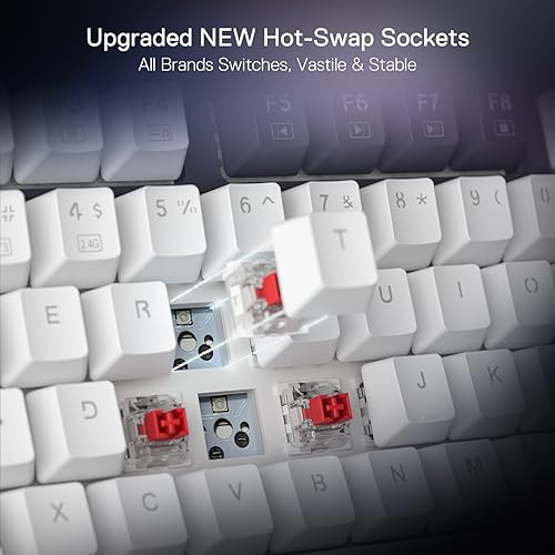 75% Wireless RGB Gaming Mechanical Keyboard with Hot-Swap Socket L63252