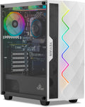 GeForce RTX 4060 Gaming PC, AMD Ryzen 5 7500F, 16GB DDR5 5600, 1TB NVMe SSD, Win 11 Home Prebuilt PC J542814