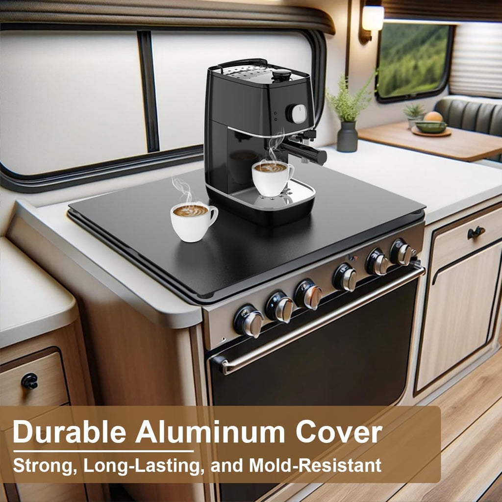 19.6" x 17" Aluminum RV Stove Top Cover P9086
