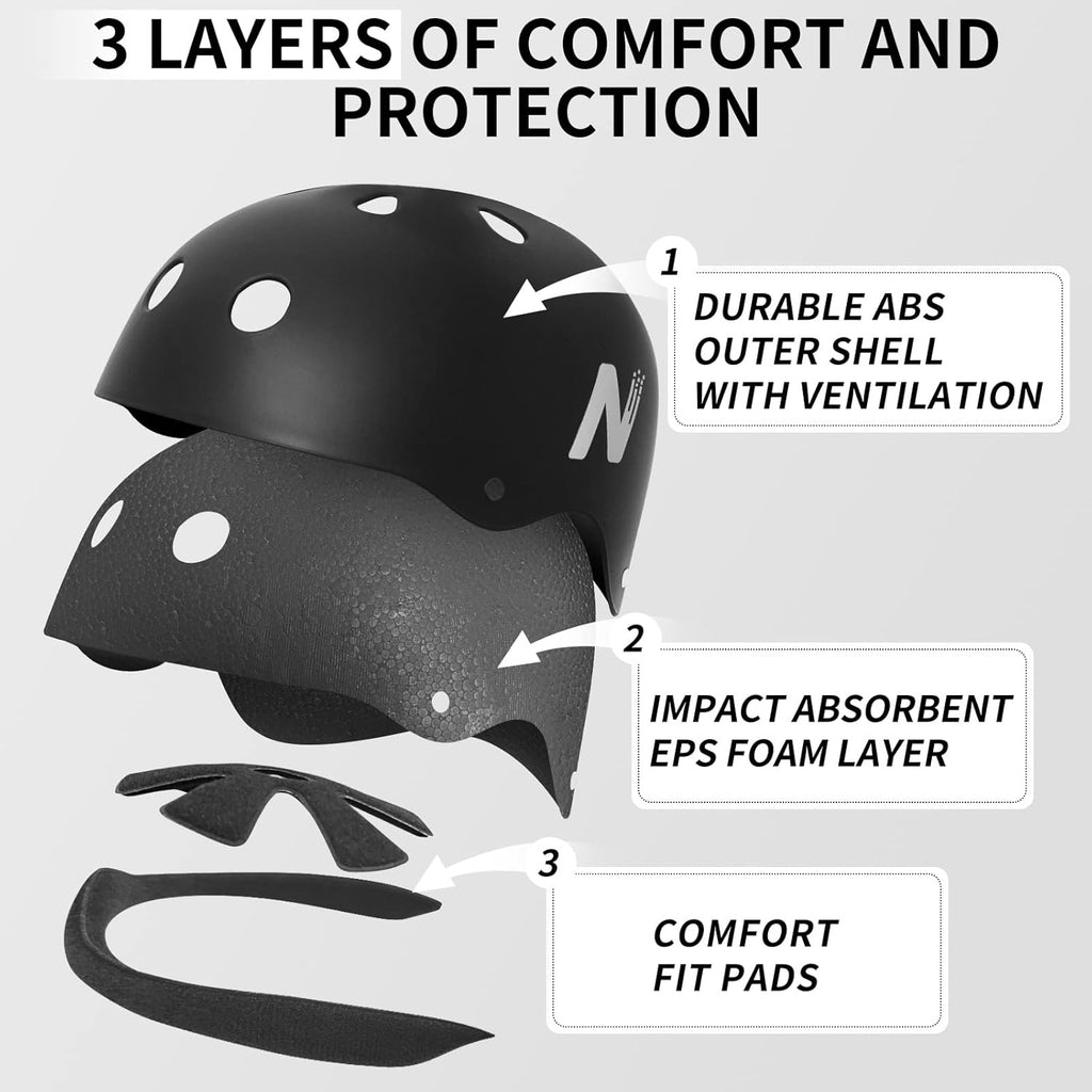Multi-Sport Helmet with Removable Liner D254451