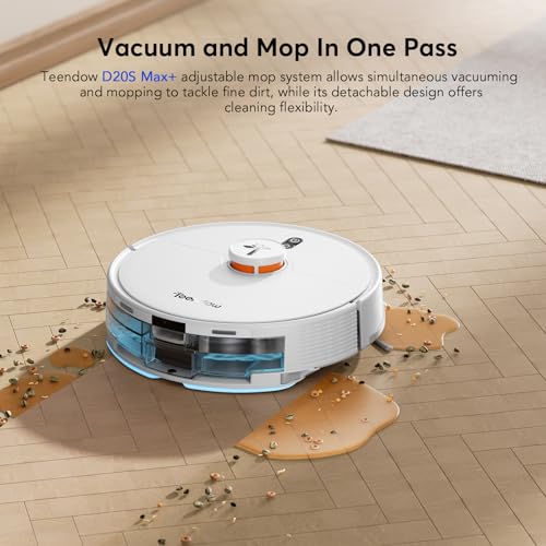 Robot Vacuum and Mop with Self-Emptying Dock Q602372