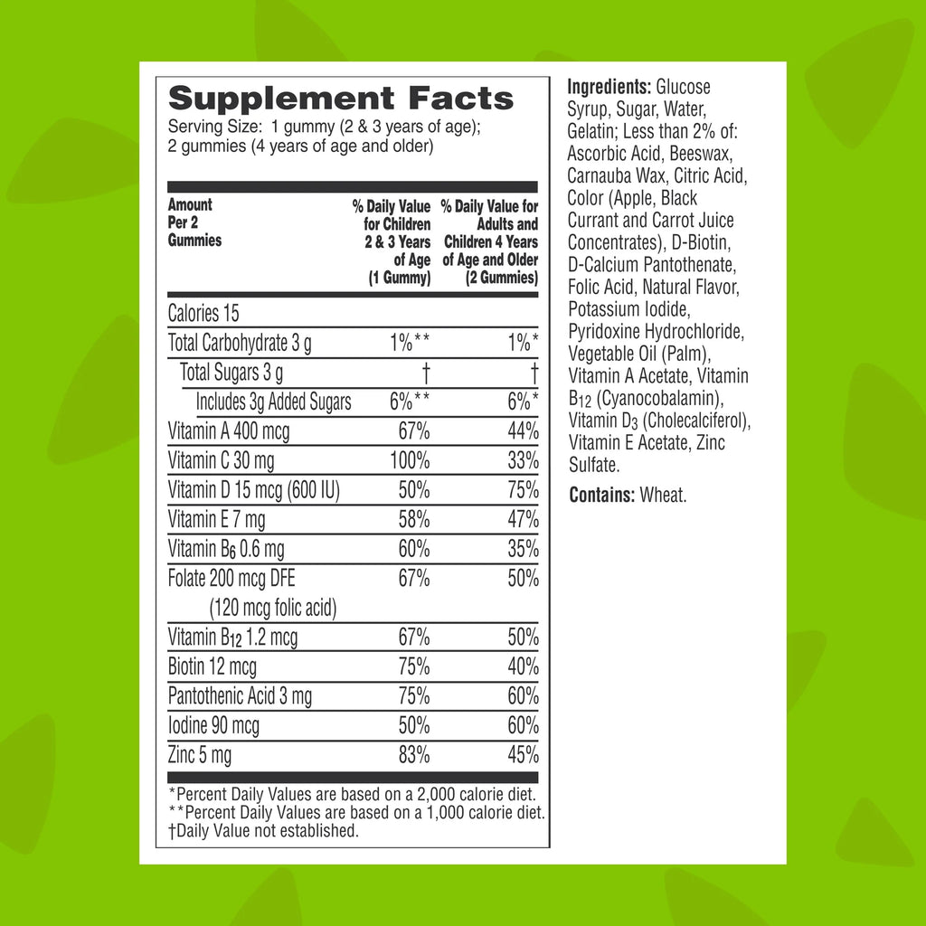 180 Ct Kids Gummy Multivitamin I180149