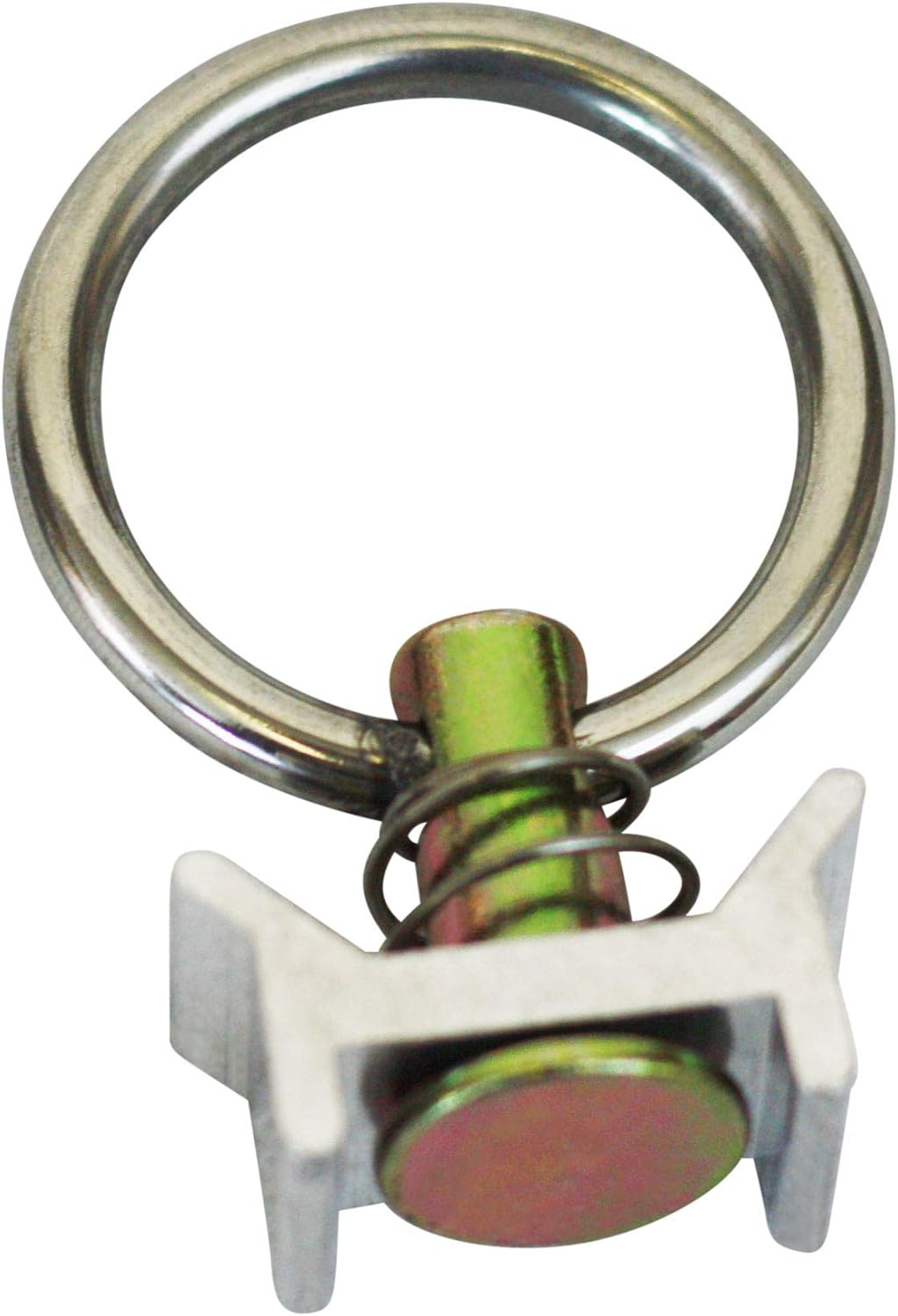 Heavy Duty Aluminum 4ft L-Track (4 Pcs) with Stainless Steel Ring (16 Pcs) Tie Down System M2591