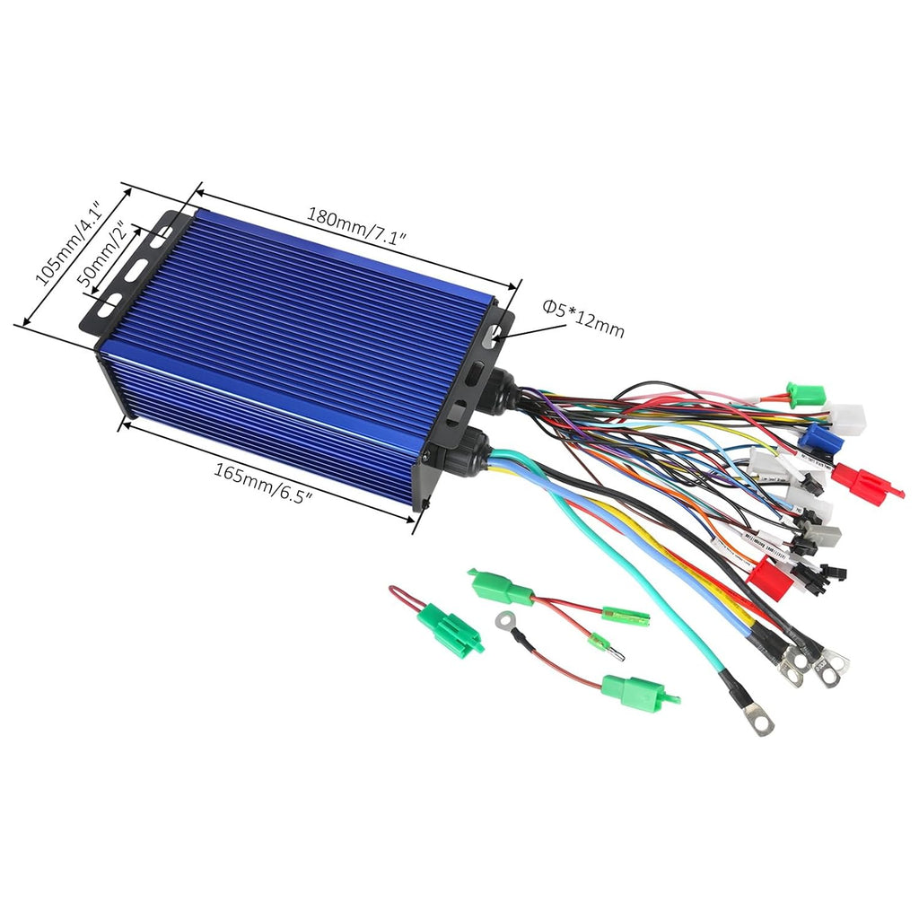 72V 3000W Brushless Motor Kit with LCD Display V14360