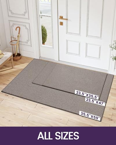 Black Non-Slip Door Mat 24"x36" B543606