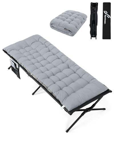 78.3"x28.7"x14.6" Heavy Duty Folding Camping Cot T1063