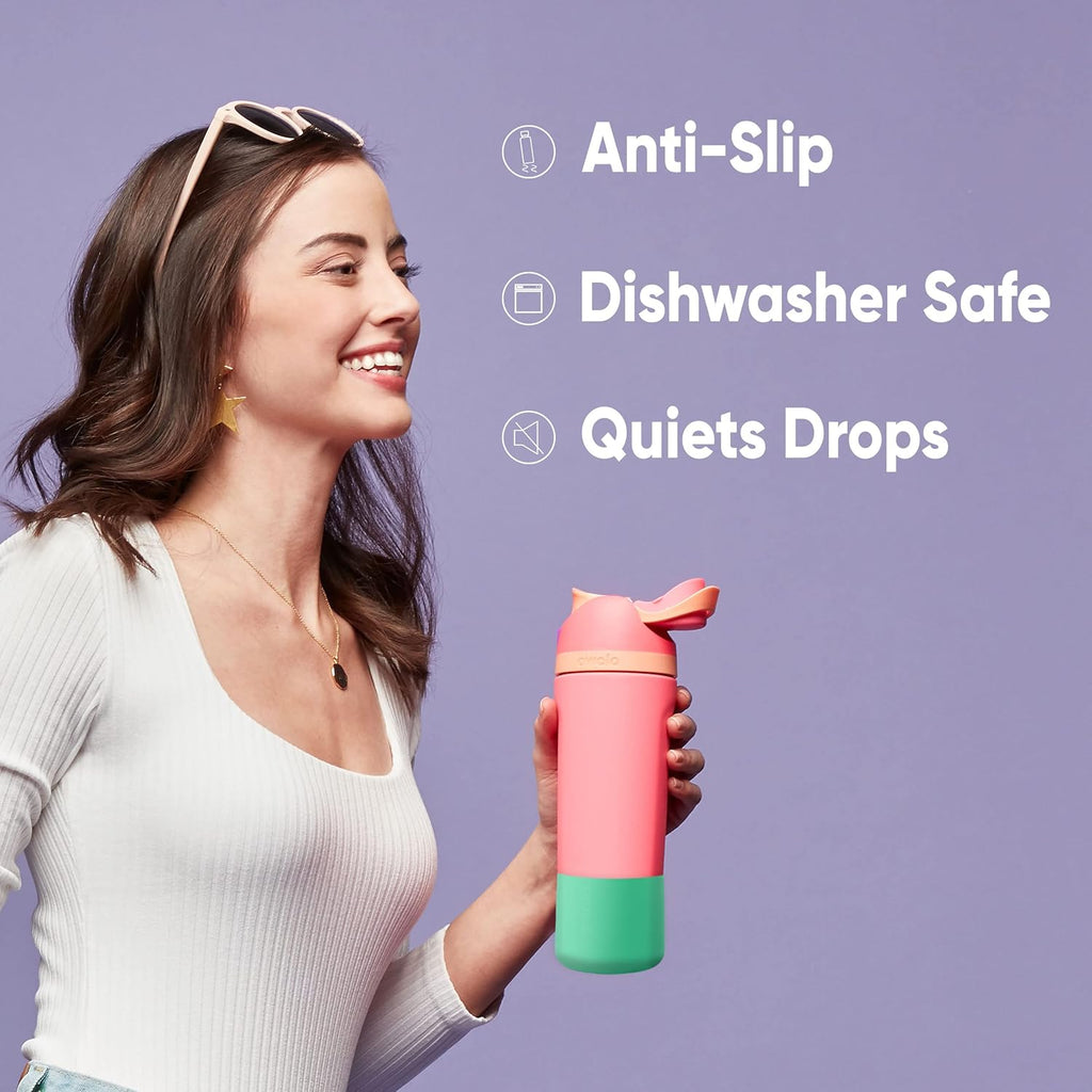 32oz Insulated Stainless Steel Water Bottle with Straw N354651
