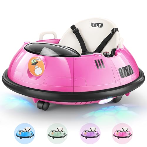 Pink Kids Bumper Car with Remote Control N234