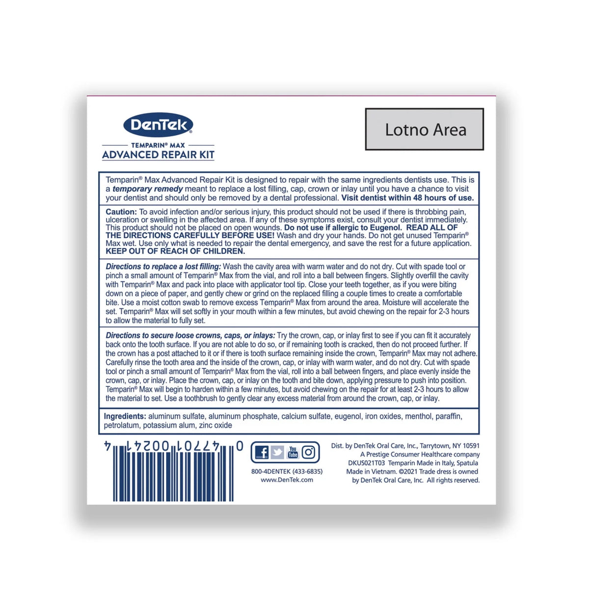 13+ Repairs Dental Repair Kit V56899