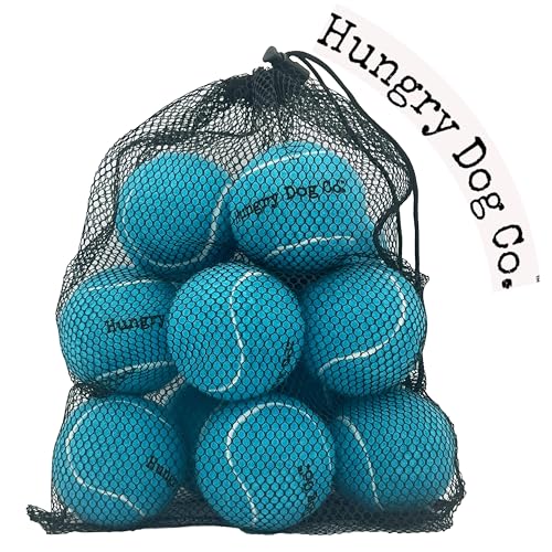 12 Pack 2.5" Blue Dog Tennis Balls X915922