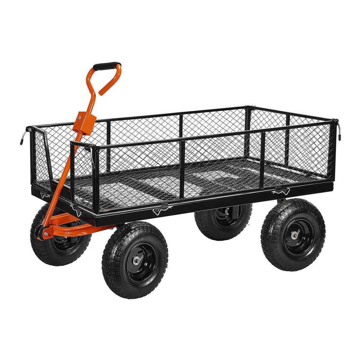 Steel Utility Cart with Removable Sides J816