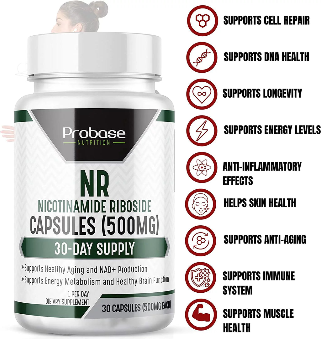 Nicotinamide Riboside (NR) Capsules 30ct 500mg V9220