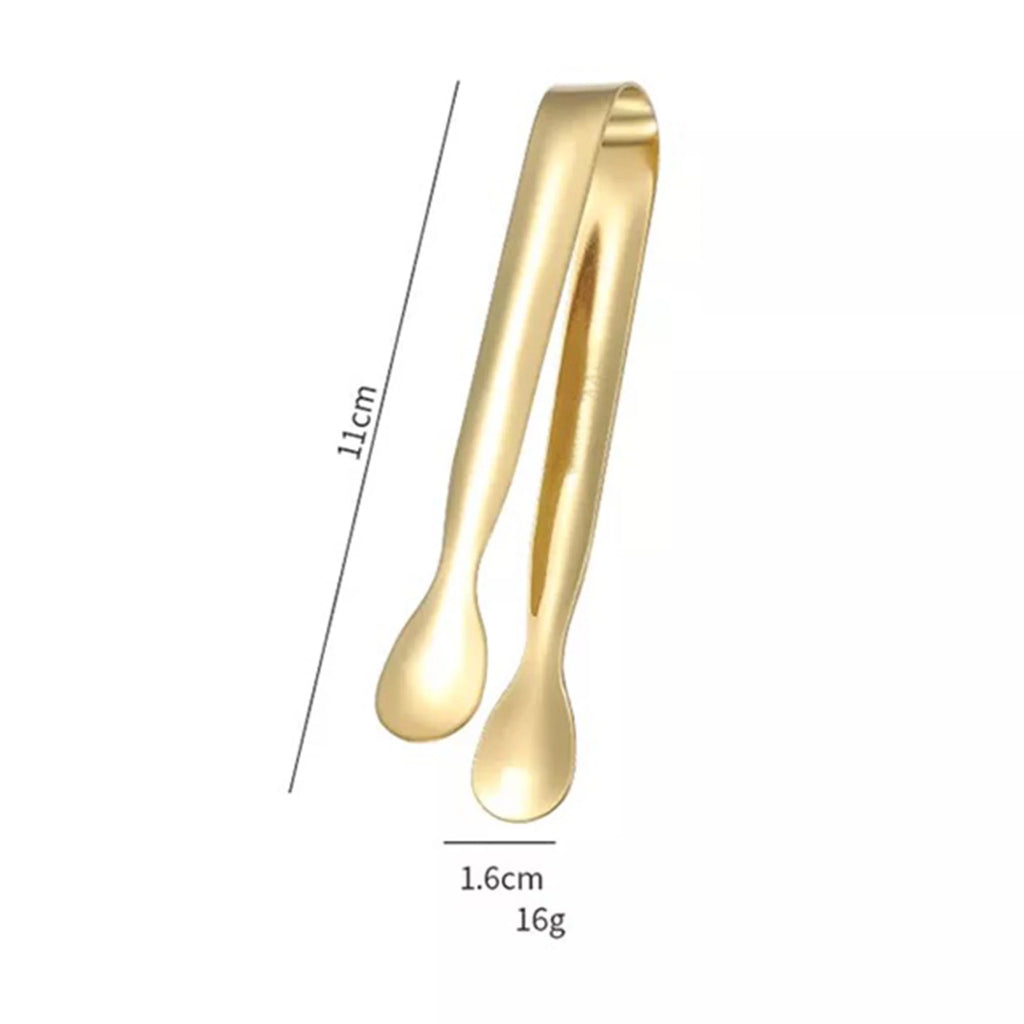 Danish Butter Cookies 24 Oz. with Gold Stainless Steel Tongs M3839