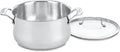 6-Quart Stainless Saucepot with Glass Cover Q894