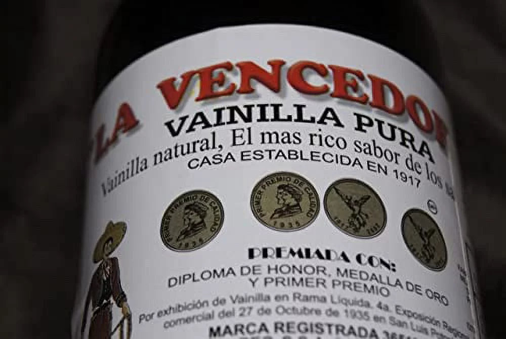 31oz Pure Mexican Vanilla Extract 2 Glass Bottles T317118