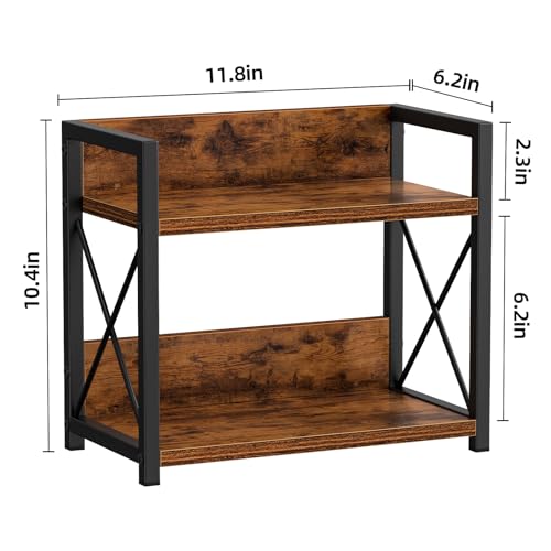 Grey 2 Tier Countertop Shelf Organizer N166792
