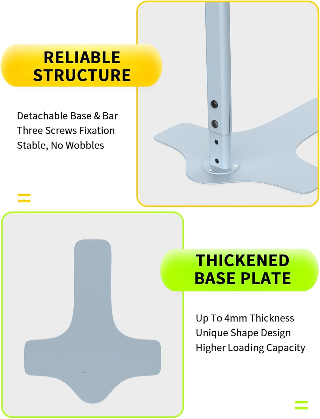 Chair Couch Lift Assist, Four Heights Adjustable, Light Grey, Max 300LBs Capacity U87655