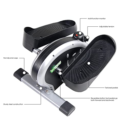Compact Strider Foot Exercise Machine - Under Desk Elliptical V64863