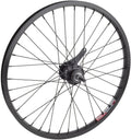 20 x 1.75 36H Alloy Black Rear Bicycle Wheel I743223