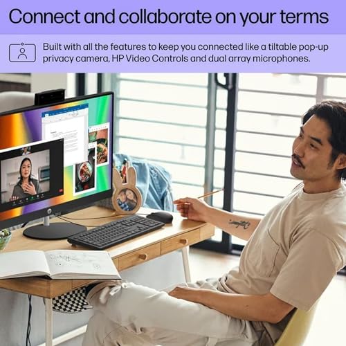 27" Touchscreen All-in-One with FHD Display, Intel Core i7, 16GB RAM, 1TB SSD, Windows 11 Home, Black D189