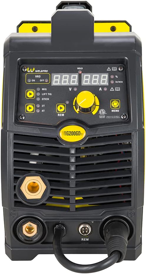 200 Amp Inverter Multi Process Welder Dual Voltage 220V/110V Mig Tig Arc Stick 3 in 1 Welding Machine X37227