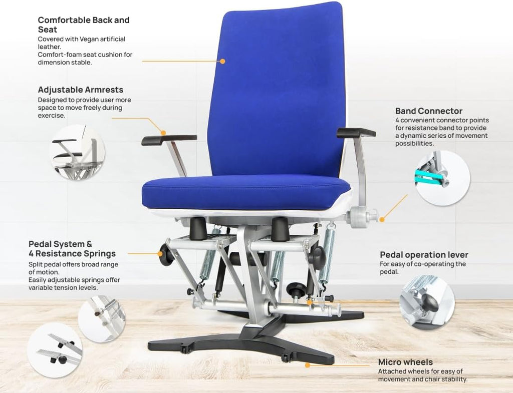 Ergonomic Office Chair Exercise Chair Pilates Yoga Reformer D637