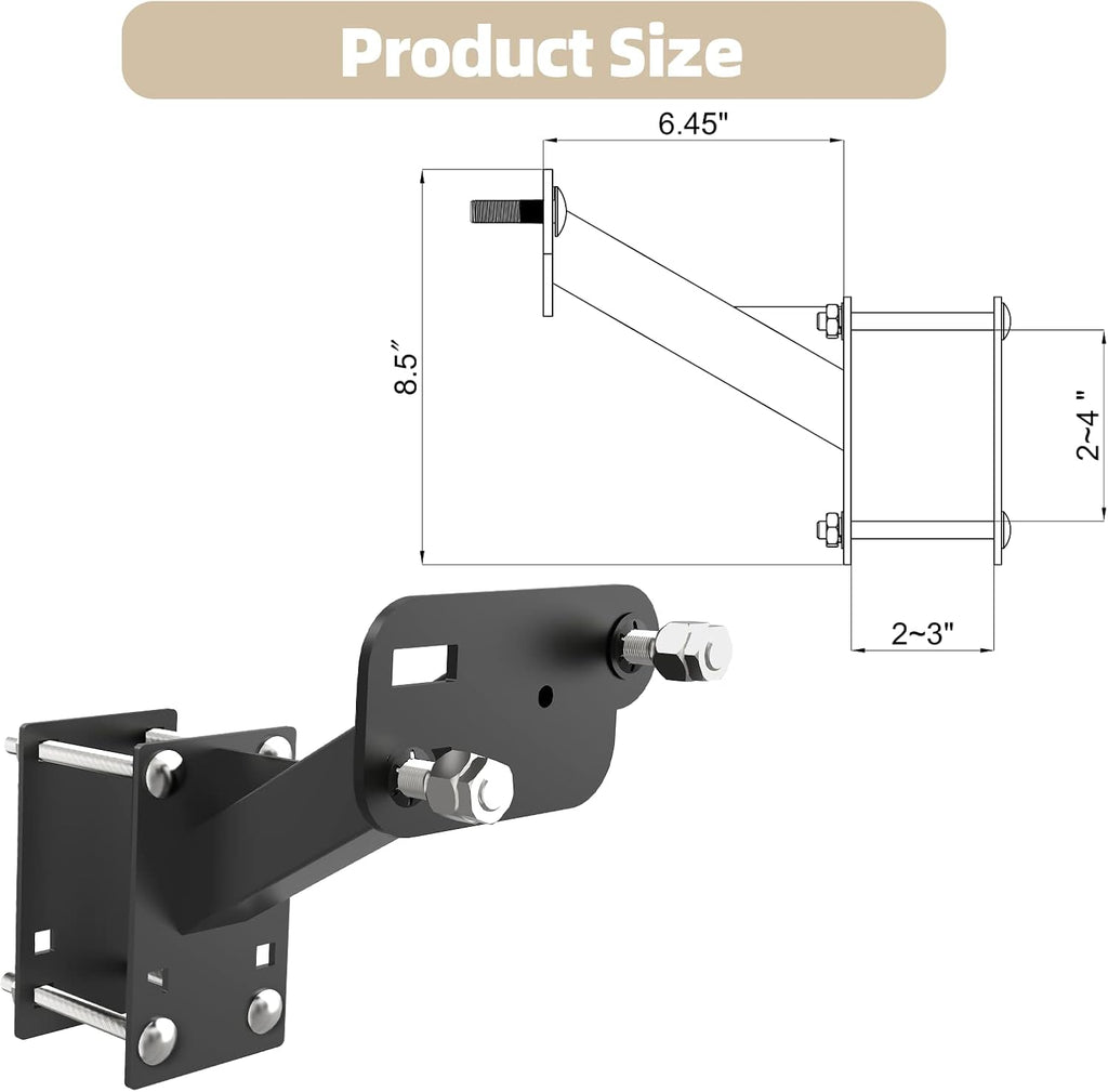 Spare Tire Carrier Trailer Mount J71573