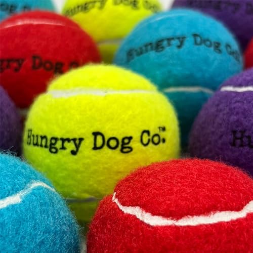 12 Pack 2.5" Blue Dog Tennis Balls X915922