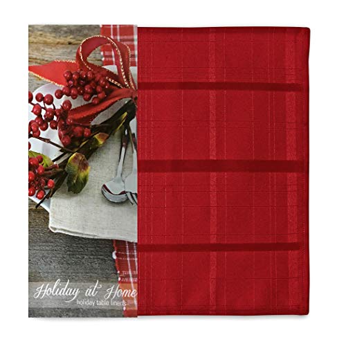70 Inch Round Beige Polyester Tablecloth A8692