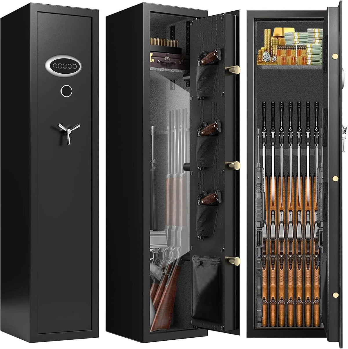 Extra Large Heavy Duty Gun Safe with Removable Gun Rack R3473