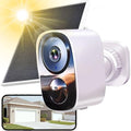 2K Wireless Outdoor Security Camera with Spotlight Siren Alarm J998075