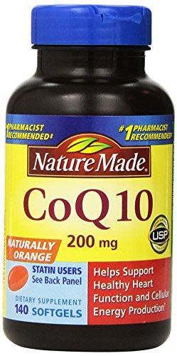 CoQ10 200 mg Dietary Supplement Softgels 100 Count A65518