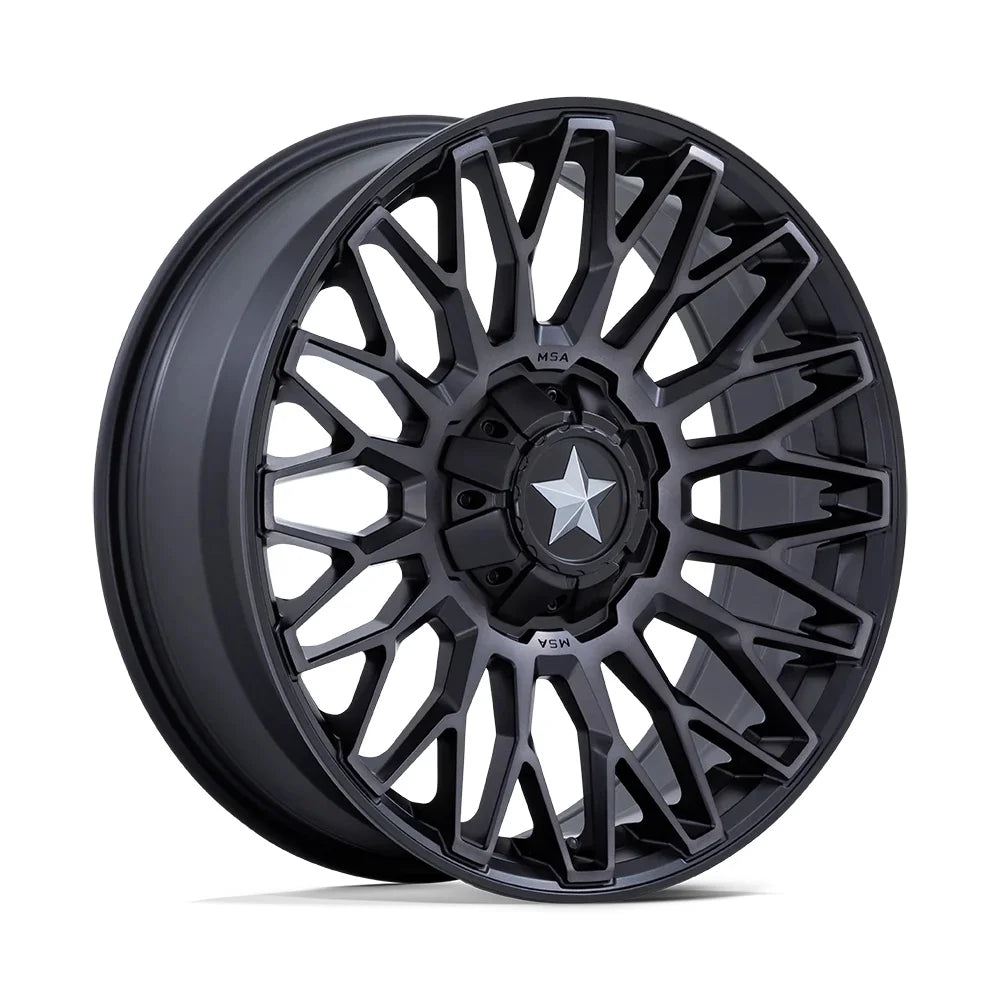 15" Black Wheels and Tires L90737