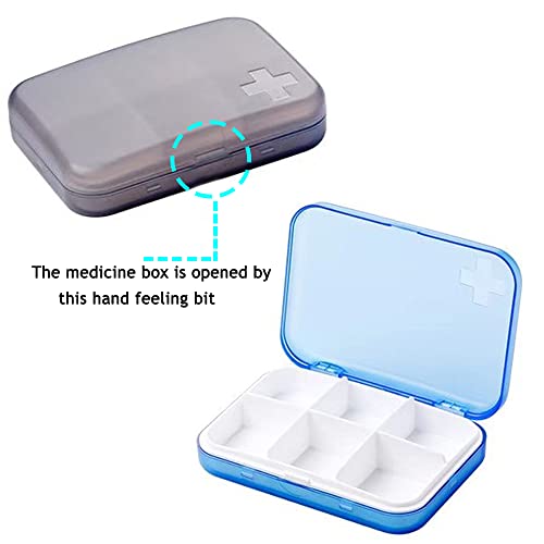 7 Piece Set 42 Compartments Pill Organizer J127