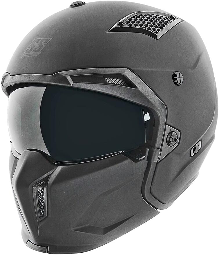 Matte Black Solid Helmet M6863