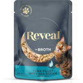 Natural Wet Cat Food Tuna Fillet with Sea Bream in Broth C393035