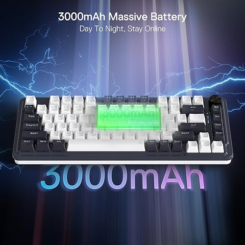 75% Wireless RGB Gaming Mechanical Keyboard with Hot-Swap Socket L63252