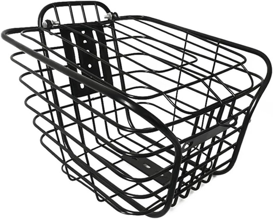 Large-Capacity Metal Bike Basket with Cover L4528