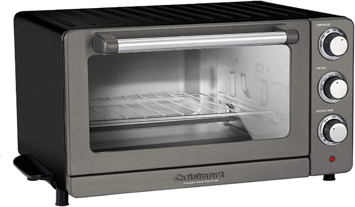 Black Stainless Convection AirFryer Toaster Oven O217