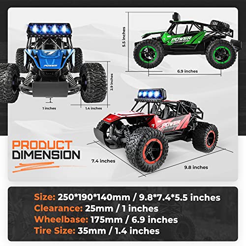1:14 Scale 2WD Remote Control RC Car Truck with Two Rechargeable Batteries C893