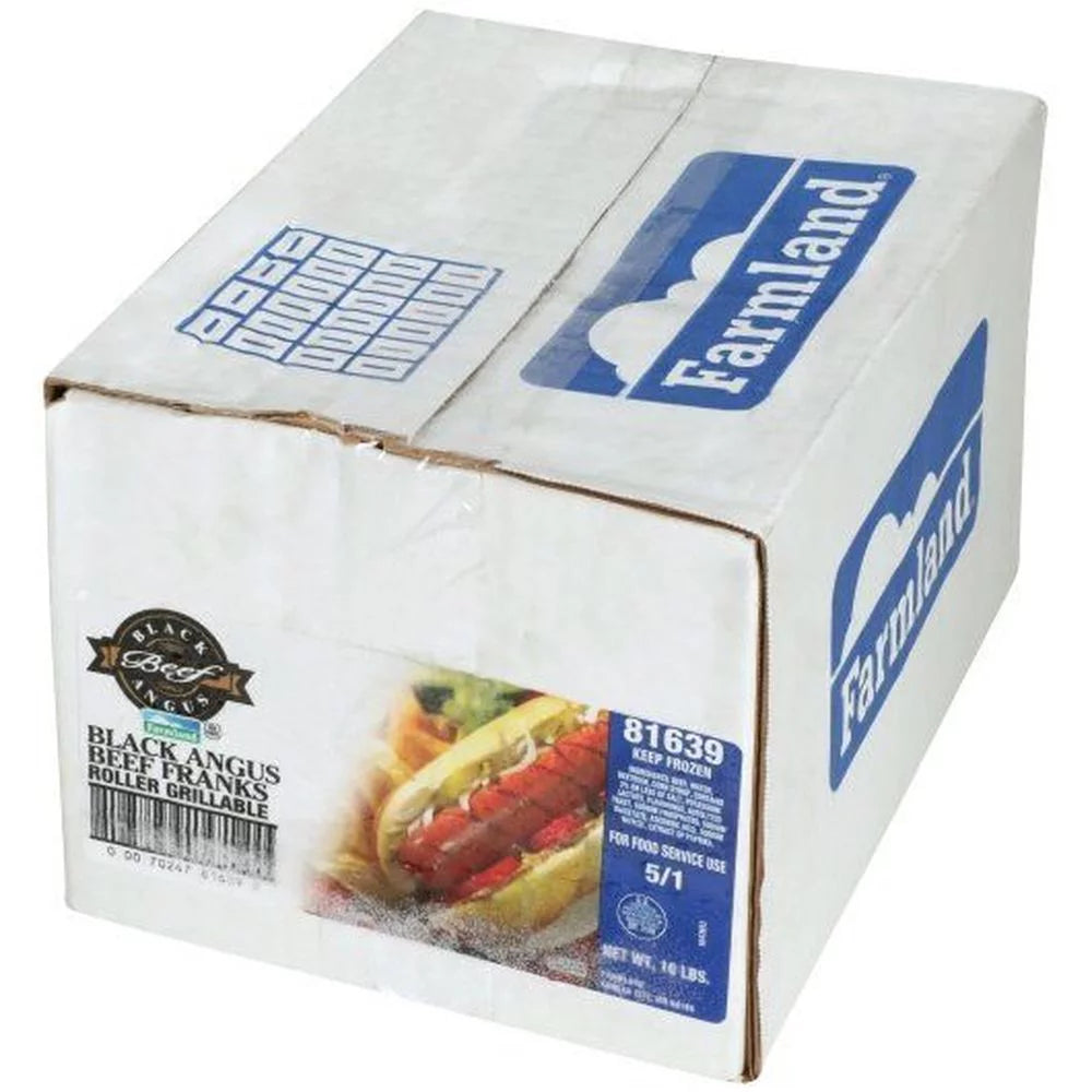 Black Angus Beef Frank Hot Dog U2497