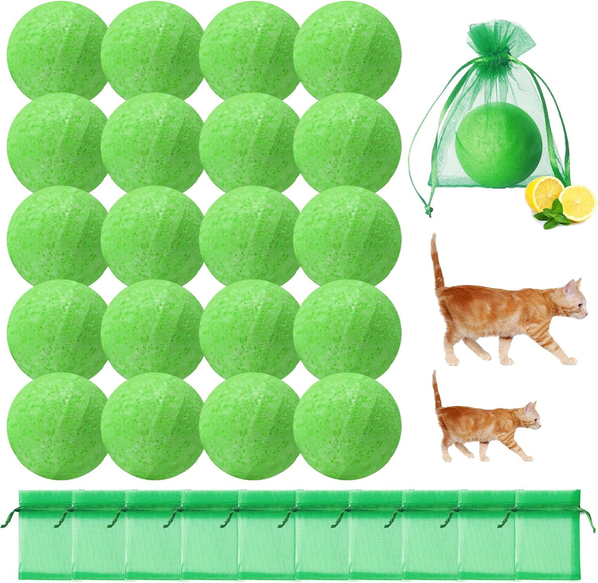 20 Pack Peppermint Oil Cat Deterrent R733445
