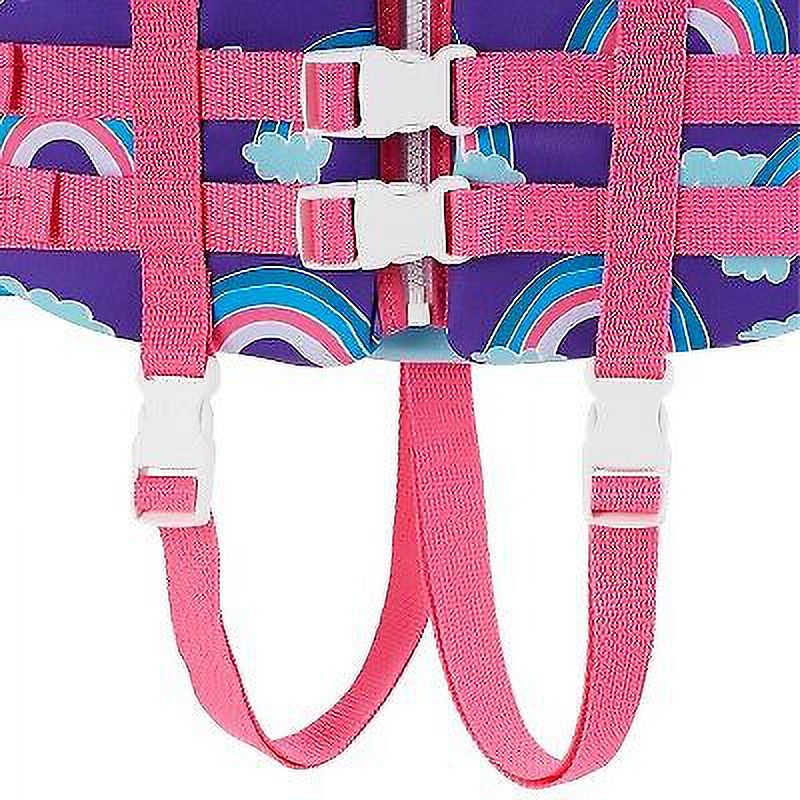 Purple Rainbow Child PFD Life Jacket Vest R402