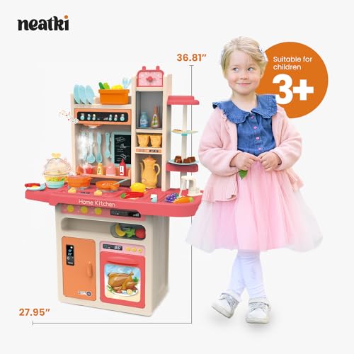 65-Piece Toy Kitchen Playset (Blue) S3863