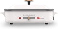 Compact Electric Cooker Skillet Multicooker with 2 cooking pans F1696