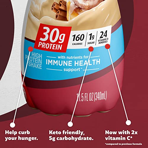 Chocolate Protein Shake, 30g Protein, 11.5 fl oz (Pack of 12) V6284