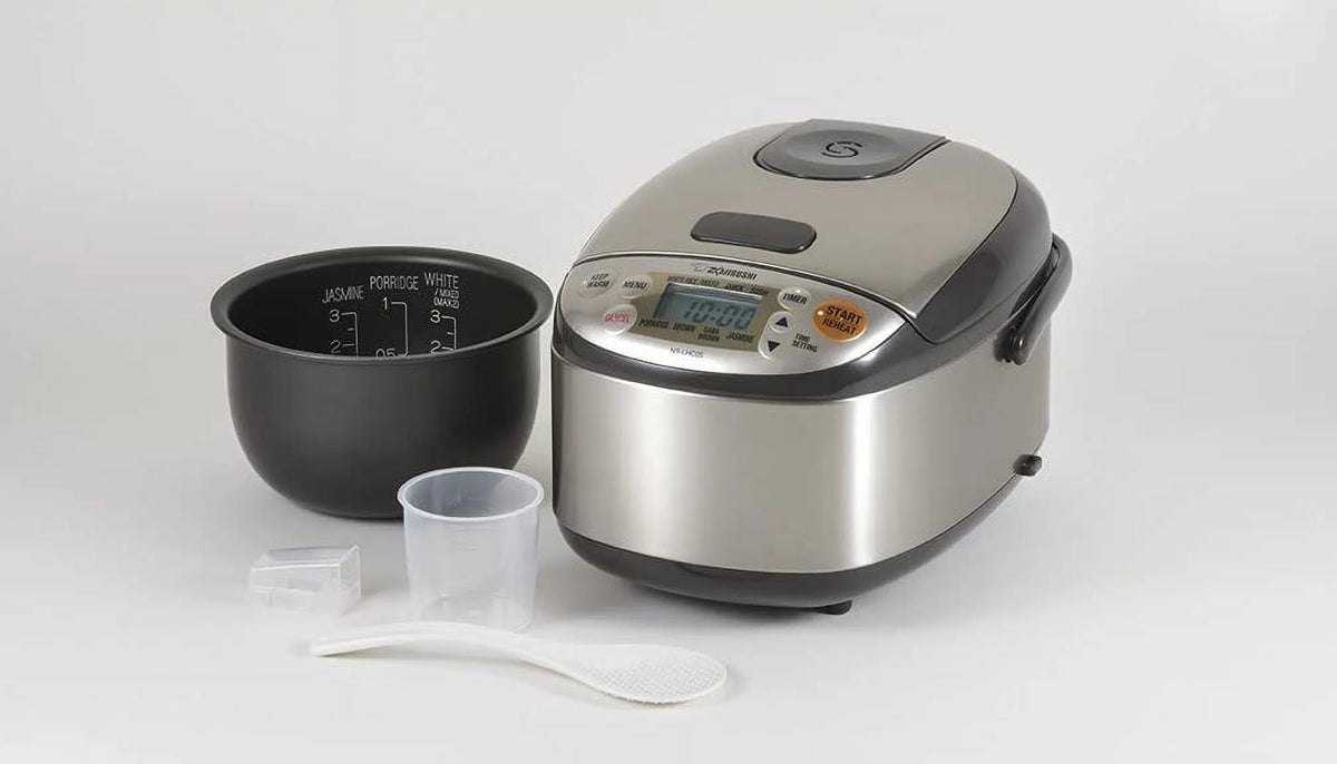 Stainless Dark Brown Rice Cooker & Warmer S74942