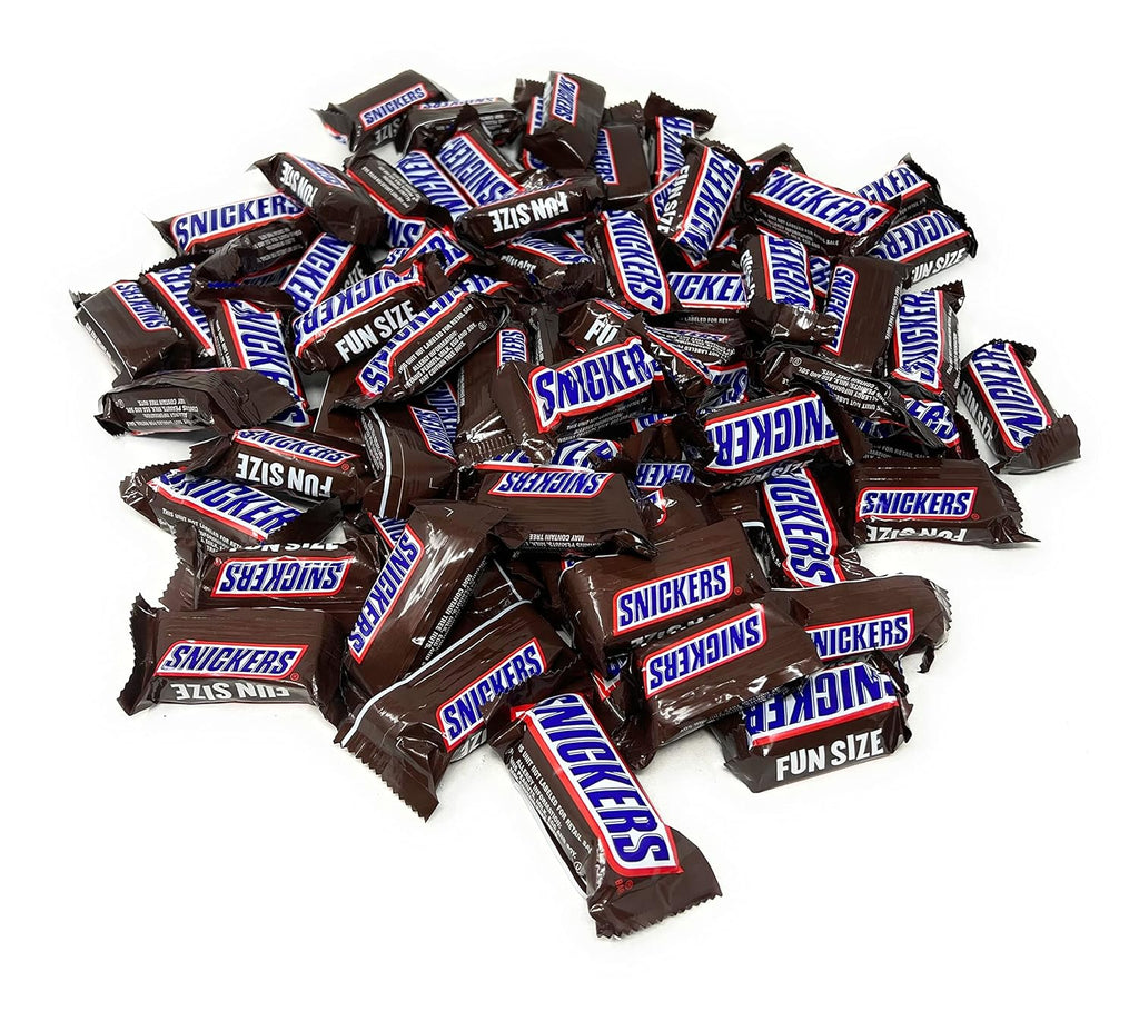 Fun Size Chocolate Candy Bars Assorted Variety 3 lbs I673925