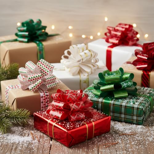 27PCS Christmas Gift Wrap Bows Z22862