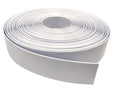 White 2" x 20' Vinyl Strap Roll B3467